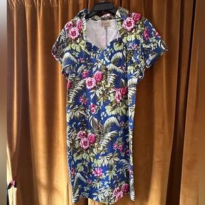 Lindy Bop Tropical/Tiki Wiggle Dress with Matching Bolero